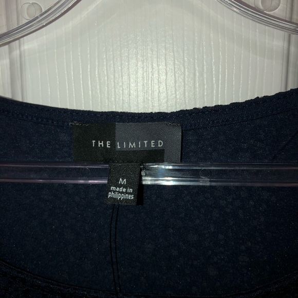 The limited. Size M. NWT. Navy blouse - Picture 7 of 7